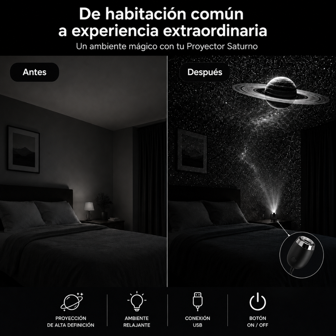 Proyector Cosmico LED para Interior